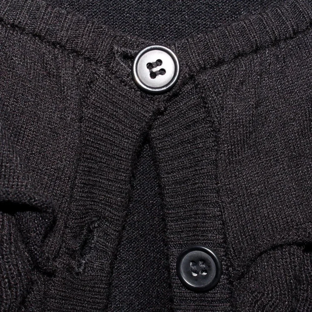 Candie's Vintage Y2K Ruffle Front Cardigan - Picture 9 of 16